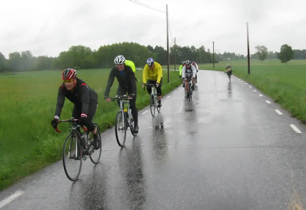 Bikes in the Rain