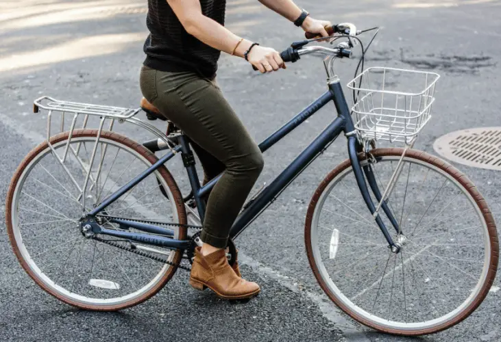 man on priority bike