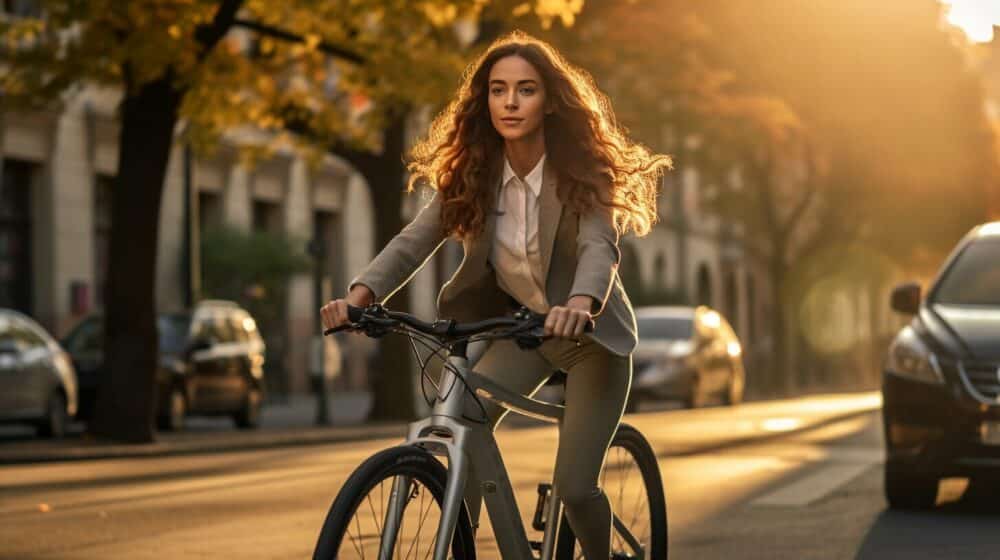 Picking up the skill of bike riding