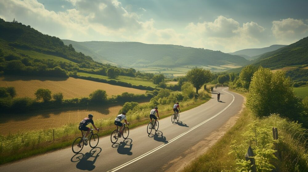 biking training ride