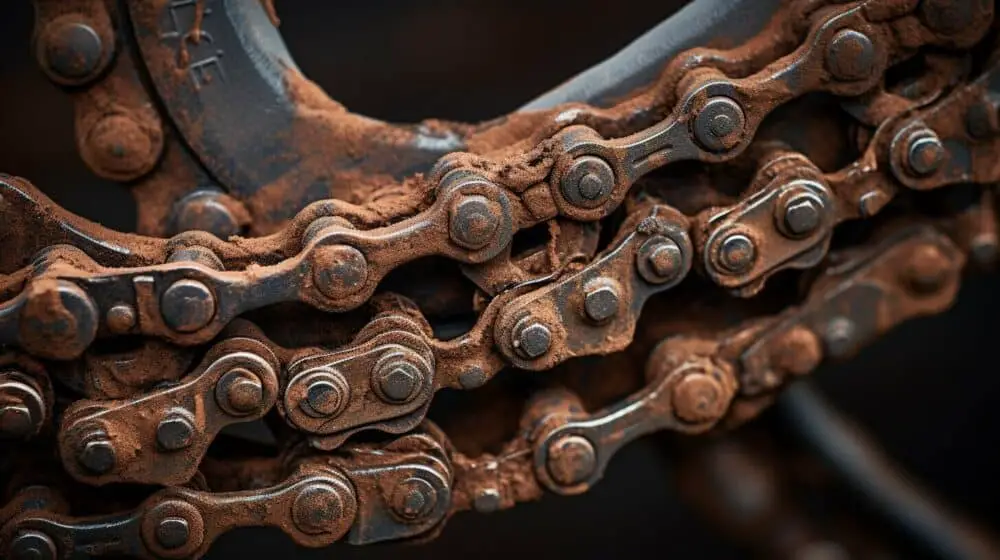 how to fix a rusty bicycle chain